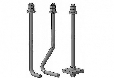 Фундаментные анкерные болты Фундаментные анкерные болты